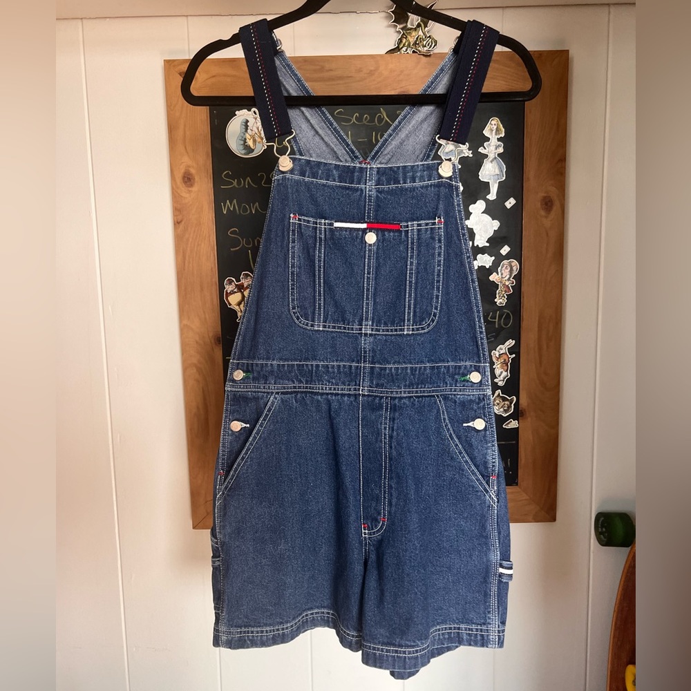 Vintage Tommy Hilfiger, denim overalls